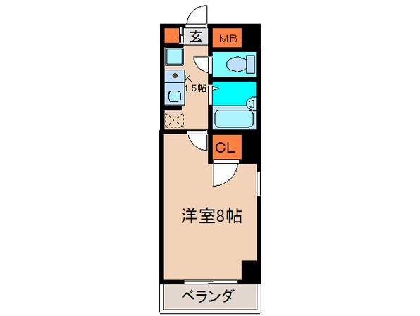 ハイツ丸の内の物件間取画像